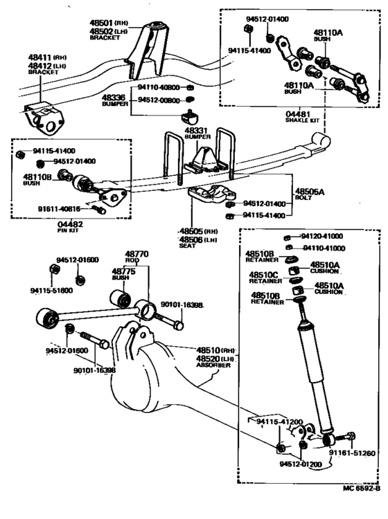 Front Spring & Shock Absorber