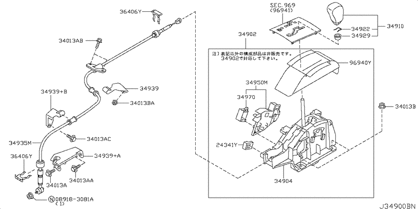 Auto transmission control device