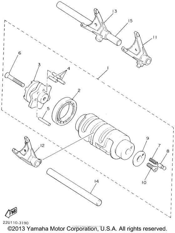 Shift Cam & Fork