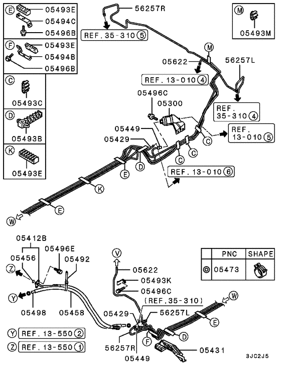 Fuel line & vapor gas control