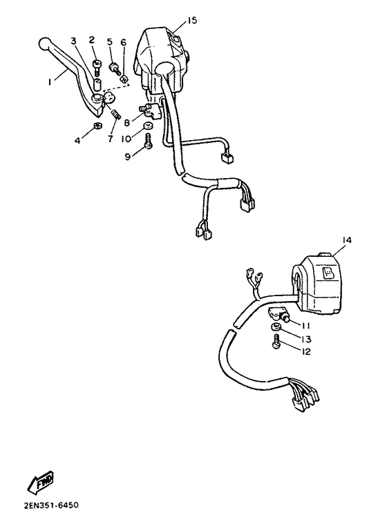 Handle switch & lever