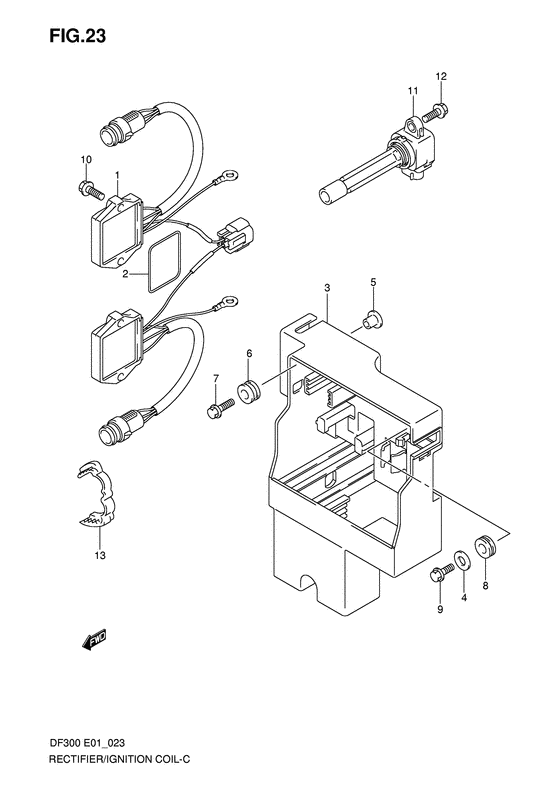 Rectifier / ignition coil