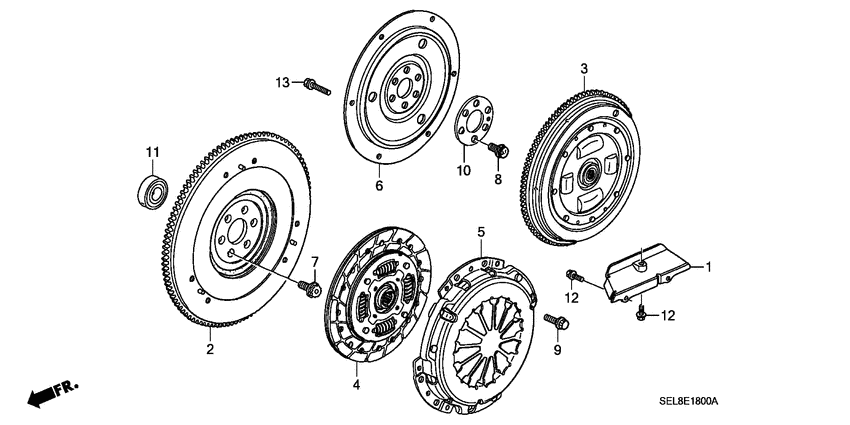 Clutch/flywheel