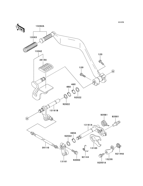 Gear change mechanism