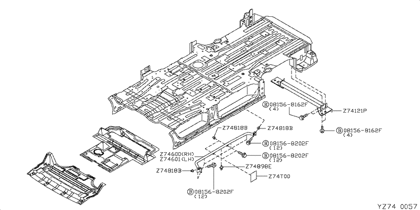 floor panel & fitting