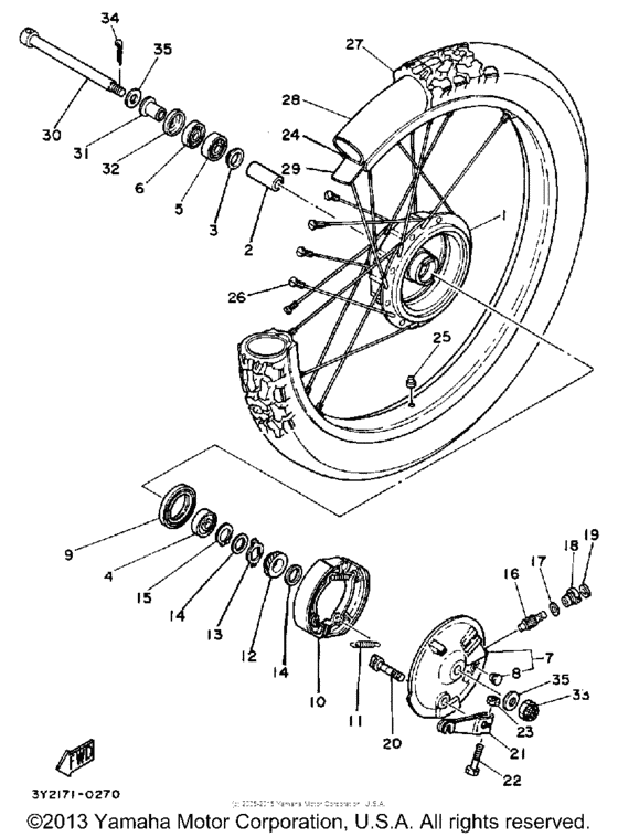 Front wheel