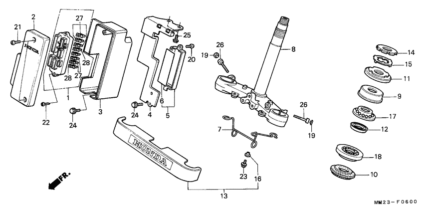 Steering stem