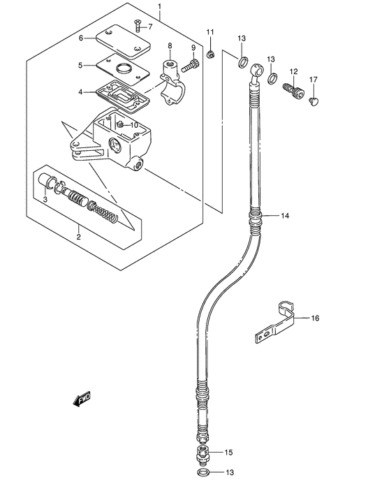 Front Master Cylinder