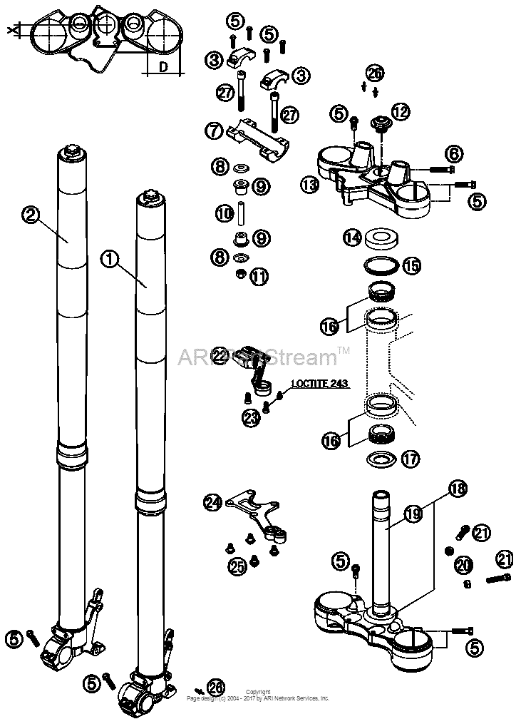 Telescopic Fork