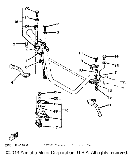 Handle switch & lever