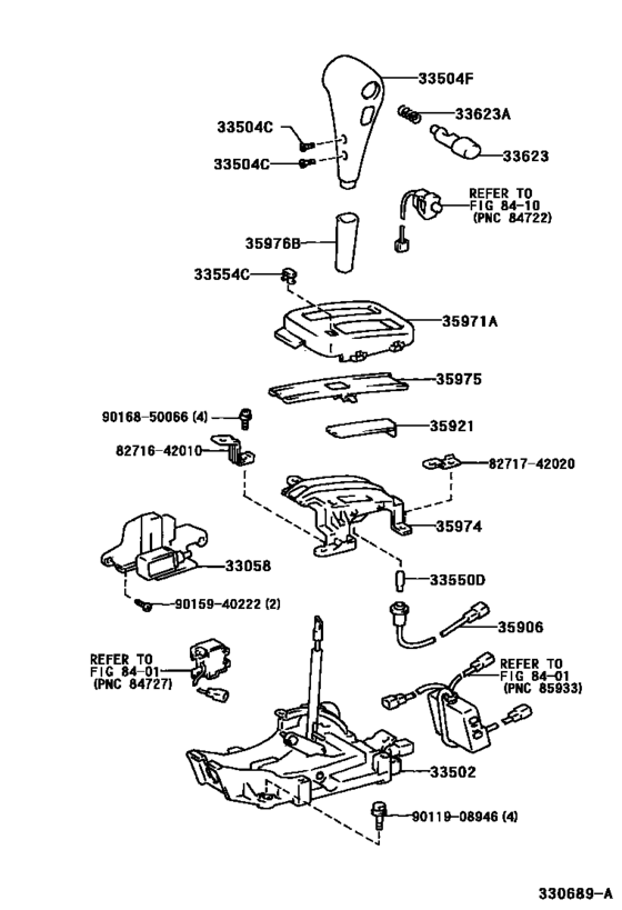 Shift Lever & Retainer