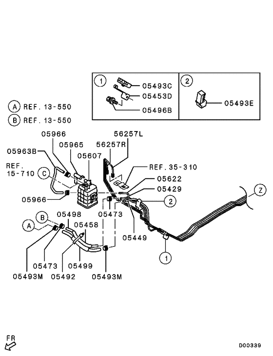 Fuel line & vapor gas control