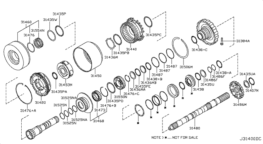 Governor,power train & planetary gear