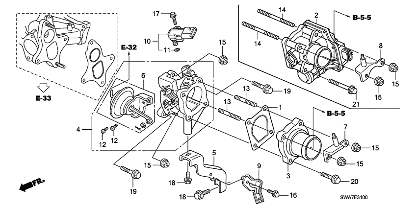 Swirl control valve