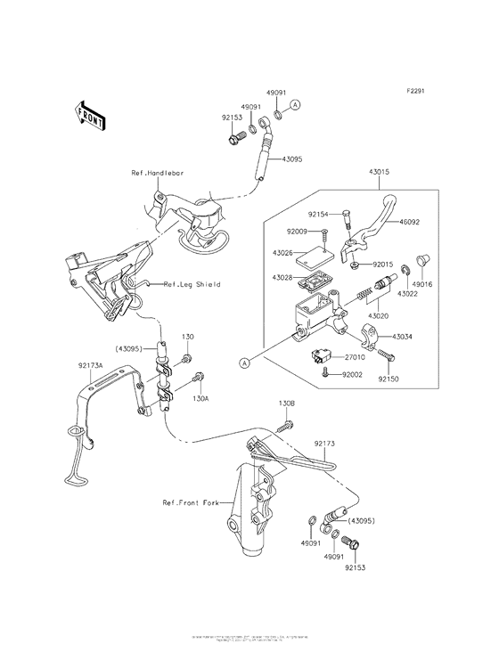Front Master Cylinder