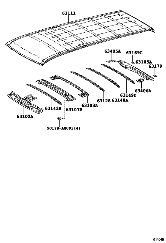 Roof Panel & Back Panel