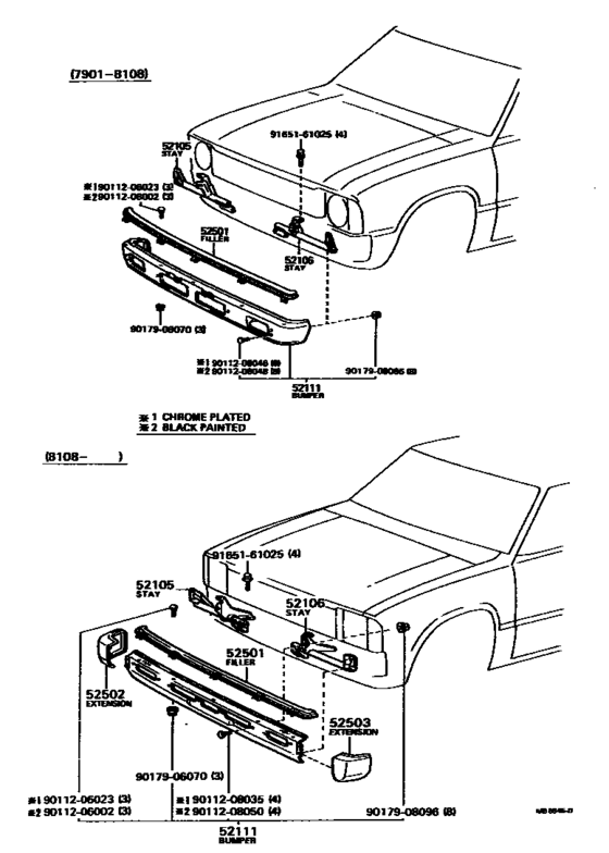 Front Bumper & Bumper Stay