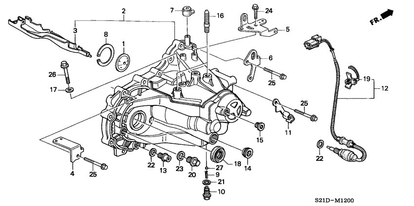Transmission housing