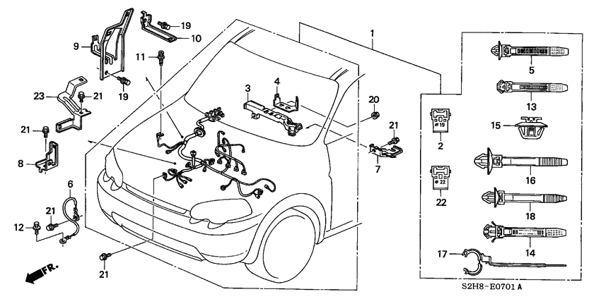 Engine wire harness