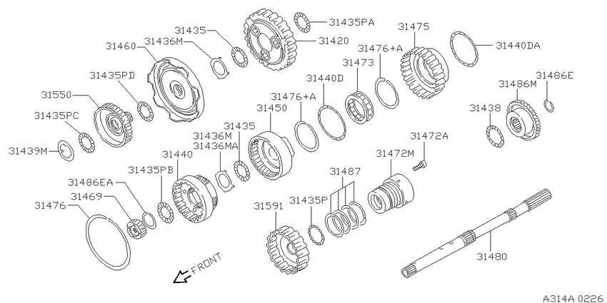 Governor,power train & planetary gear