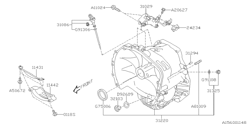 At, torque converter & converter case
