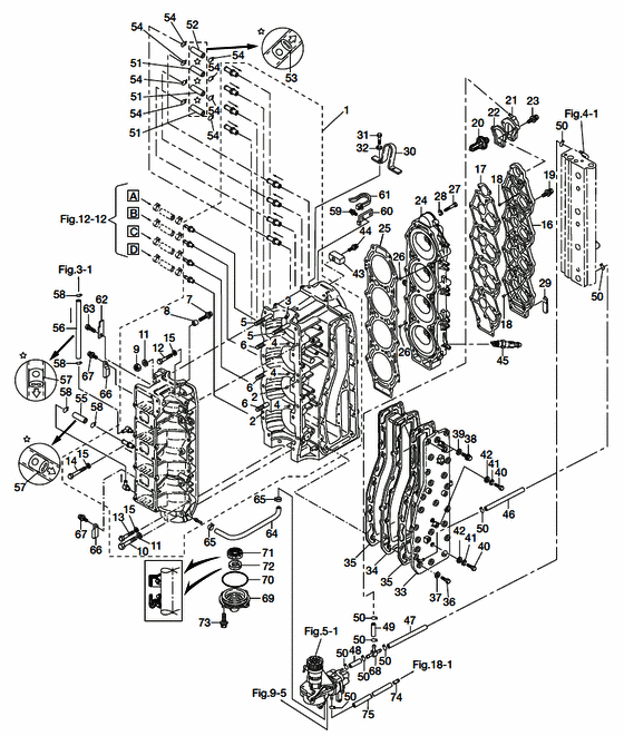 Cylinder & crank case