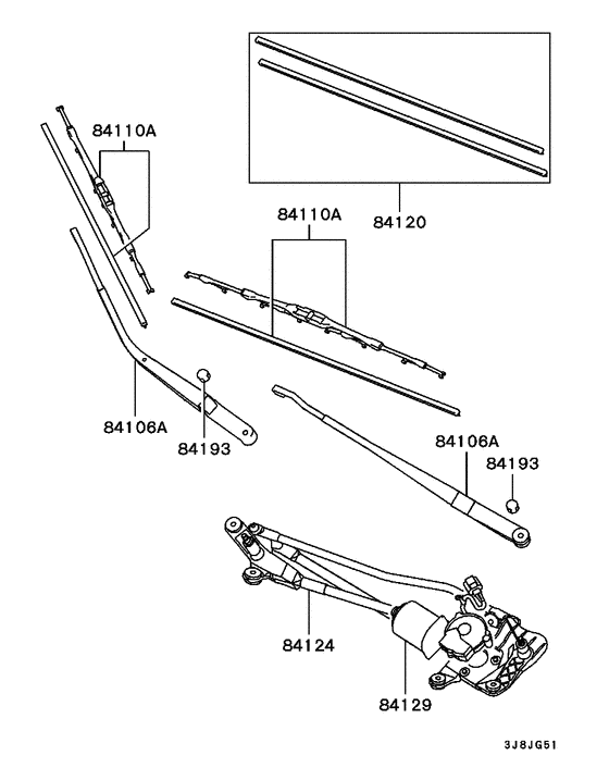 Windshield wiper & washer