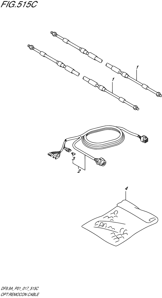 Opt:remocon cable