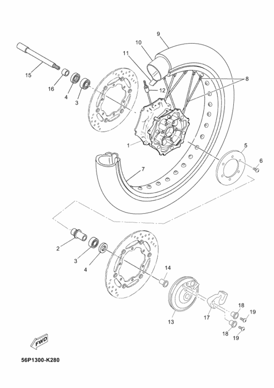 Front wheel