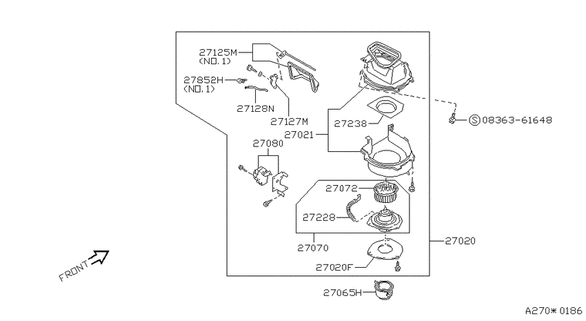 Heater & blower unit