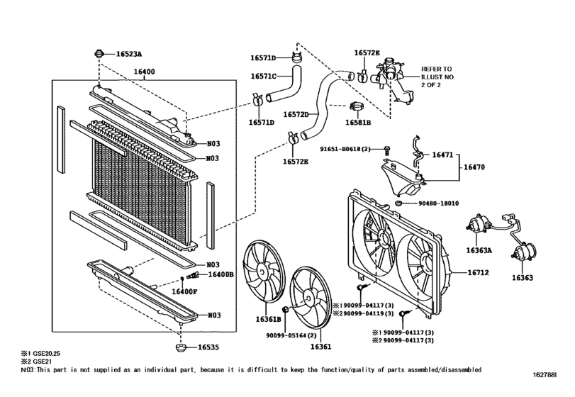 Radiator & Water Outlet