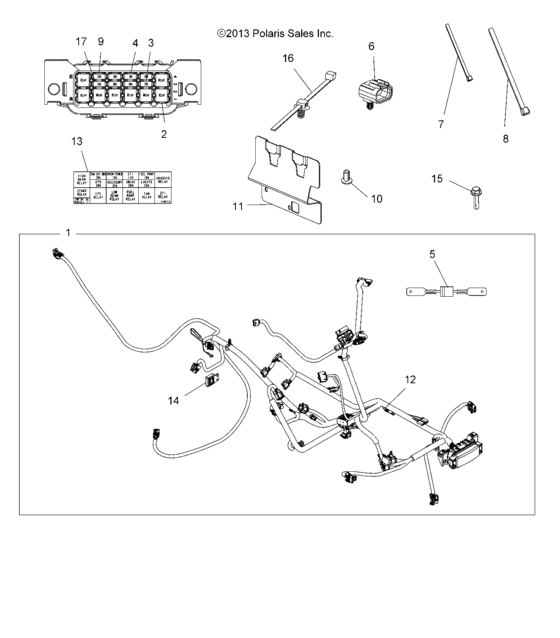 Electrical, Harness, Eps