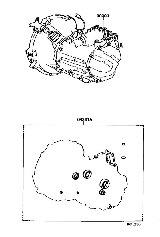 Transaxle Or Transmission Assy & Gasket Kit (Mtm)