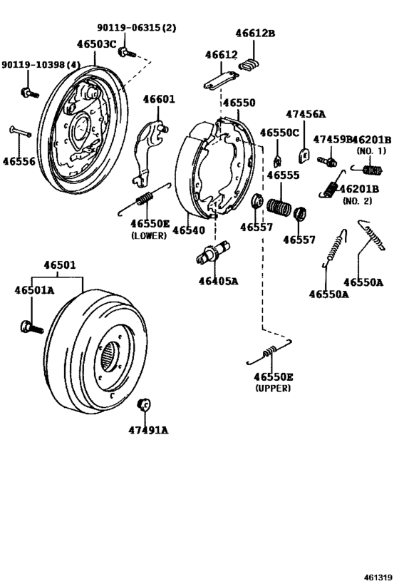 Parking Brake & Cable