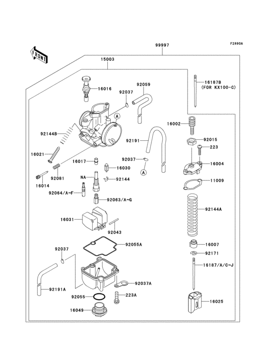 Optional parts(1/2)(carburetor)