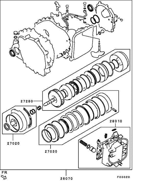 A/t overhaul kit