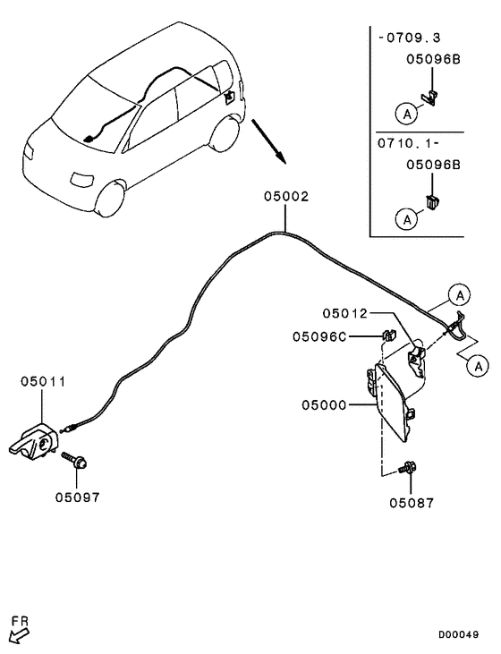 Fuel filler lid & lock