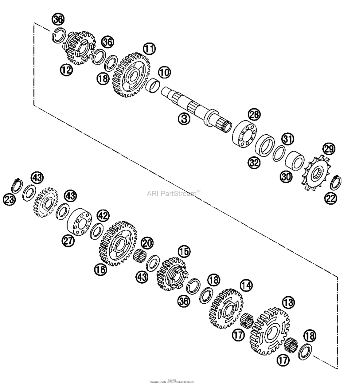 Transmission Ii - Countershaft