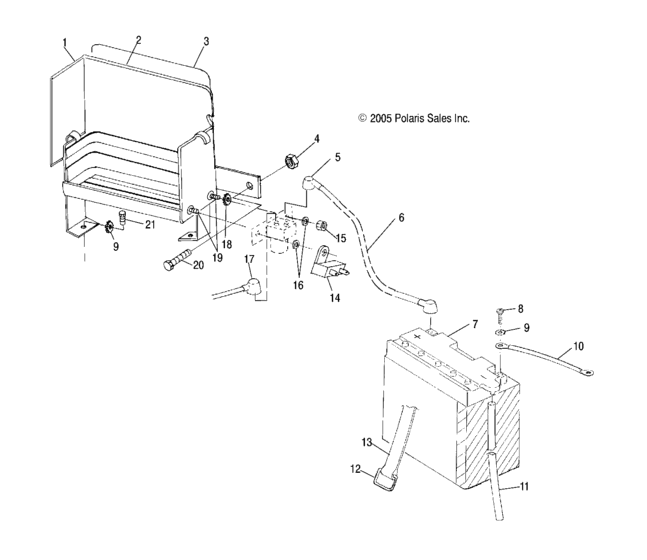 Electrical, battery box