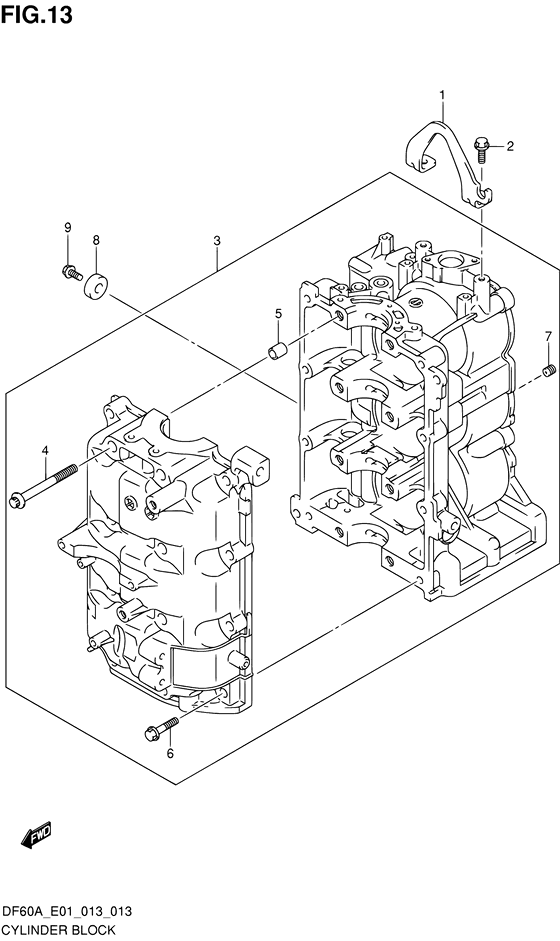 Cylinder block