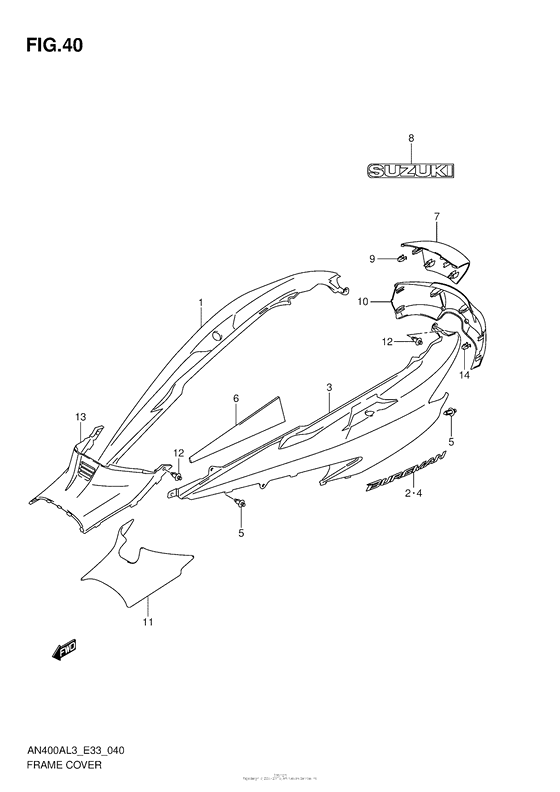 Frame Cover (An400Zal3 E28)