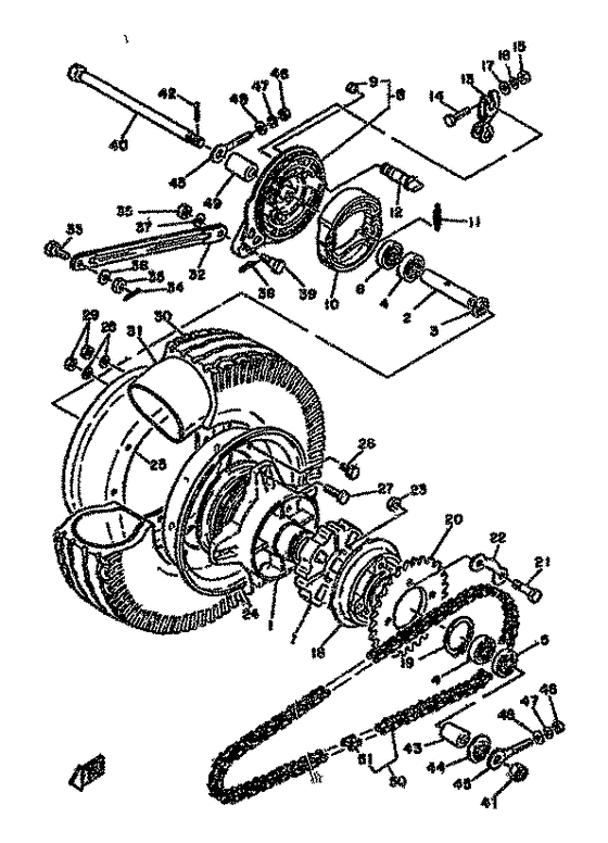 Rear wheel