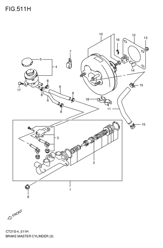 brakes master cylinder