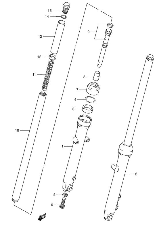Front damper