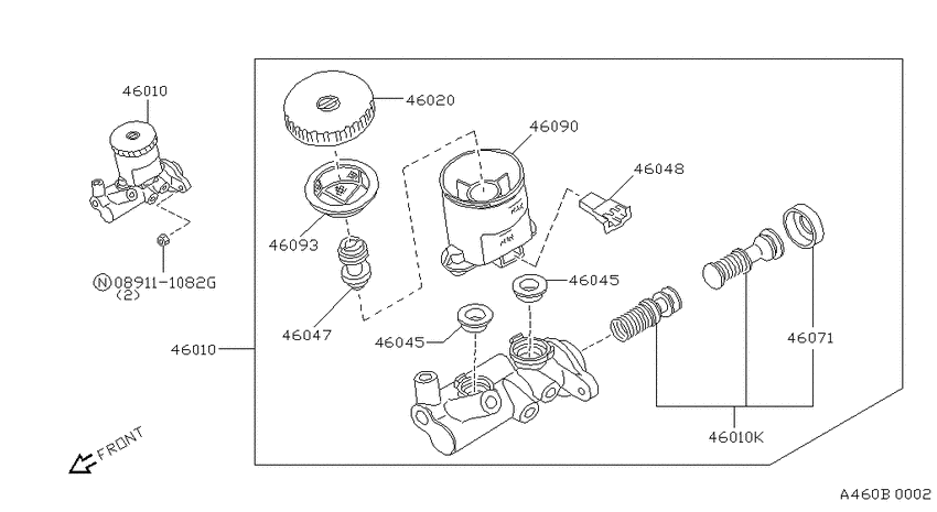 Brake master cylinder