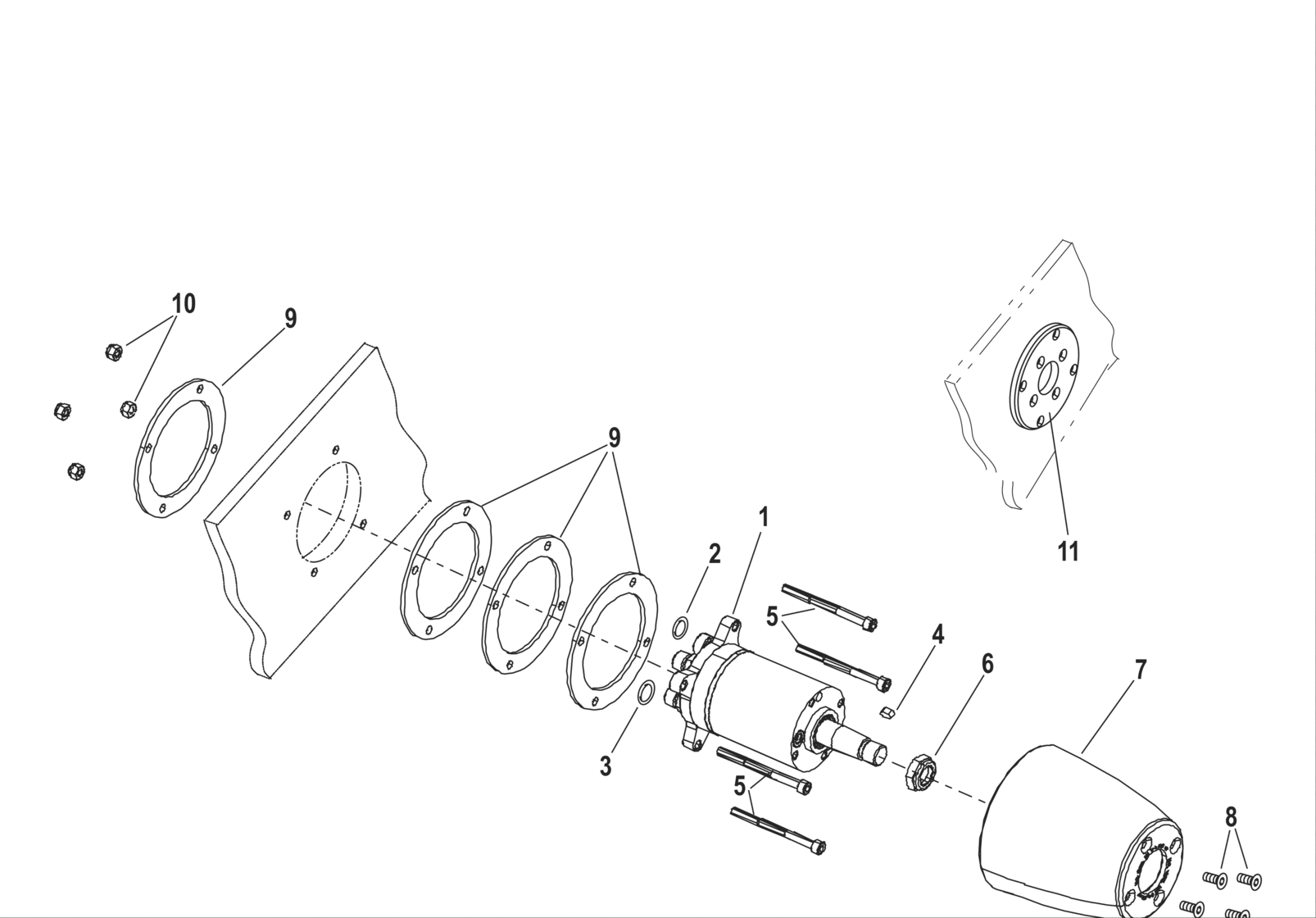 Steering Helm Kit-Standard (892557A02, 892380A02, 892558A02)