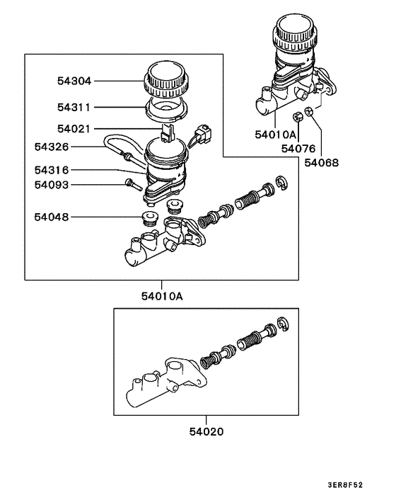 Brake master cylinder