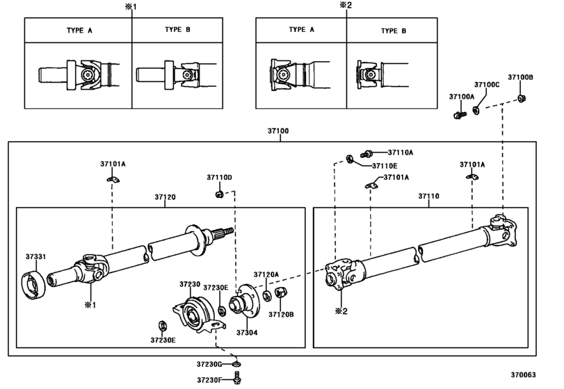 Propeller Shaft & Universal Joint
