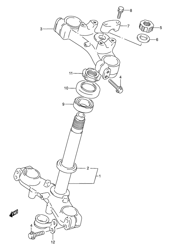 Steering stem