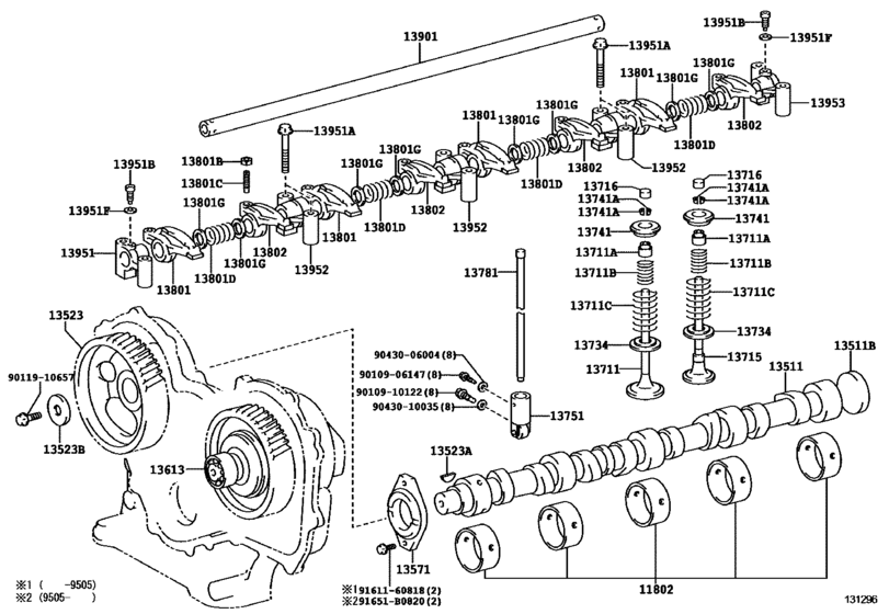 Camshaft & Valve